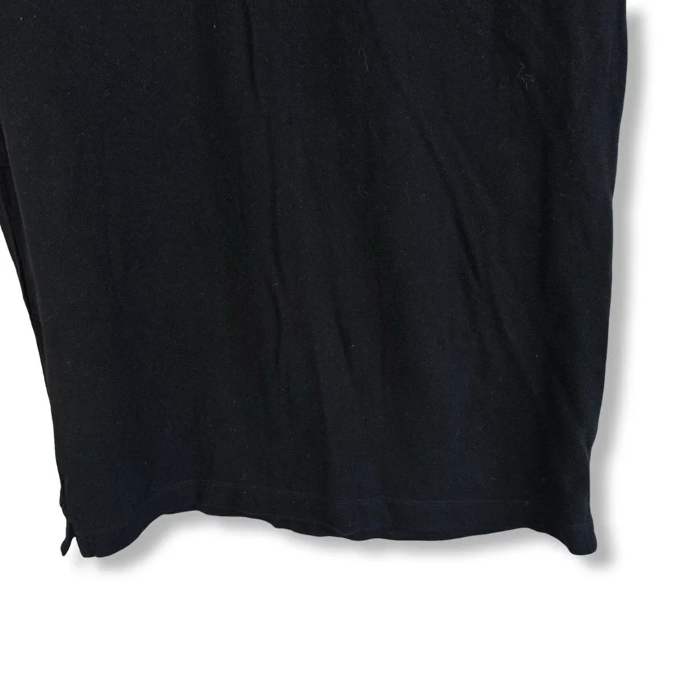 Banana Republic Men's Black Short Sleeve Pullover Shirt Size S Travel Pat M 34